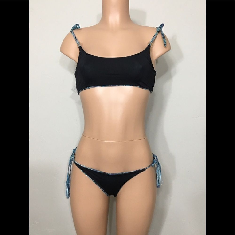 New. PILYQ Python bikini. M-top/S-bottom. NWT - Picture 4 of 9